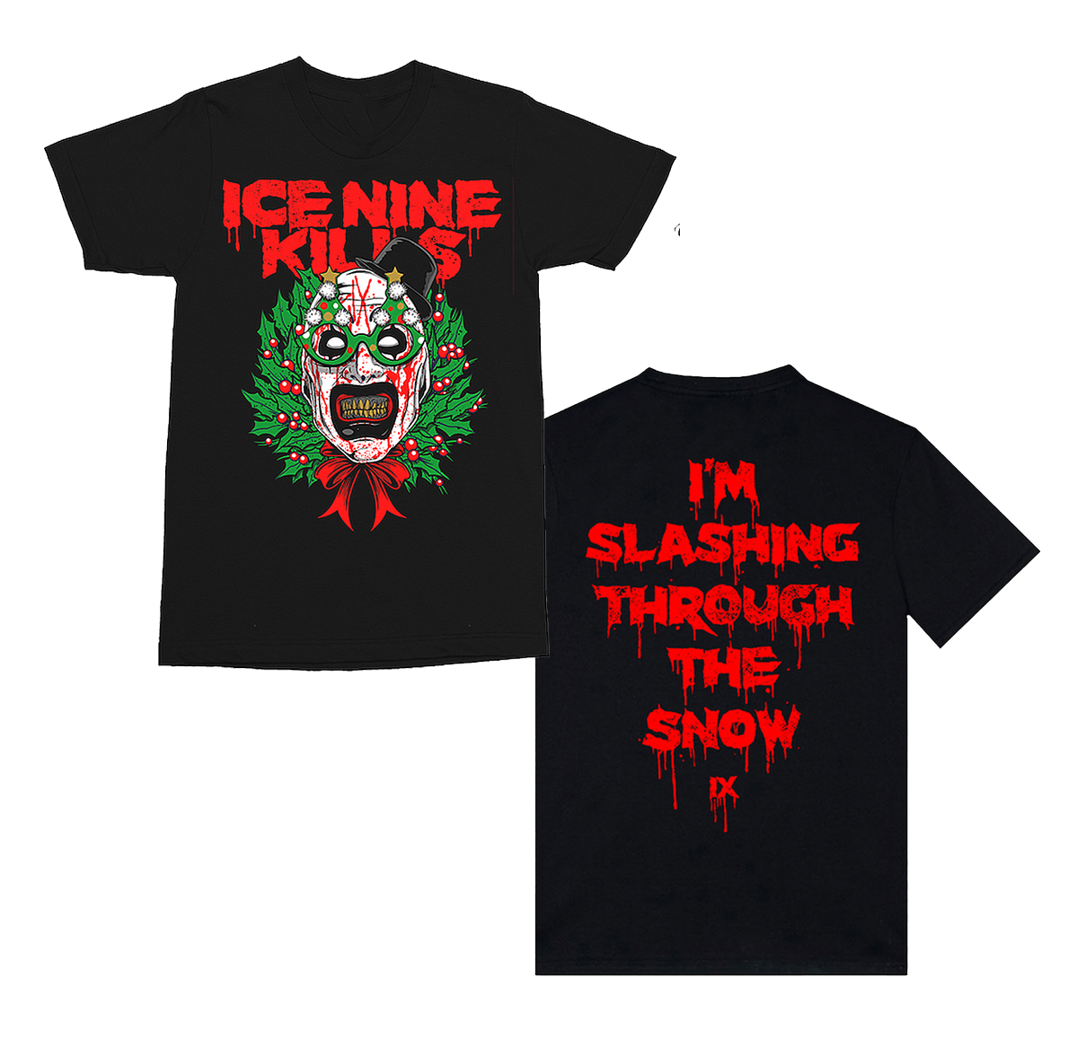 T-shirt Ice Nine Kills Young Fest 2025 - Édition Exclusive, Coton, Tailles S à 4XL - Neuf Avec étiquettes